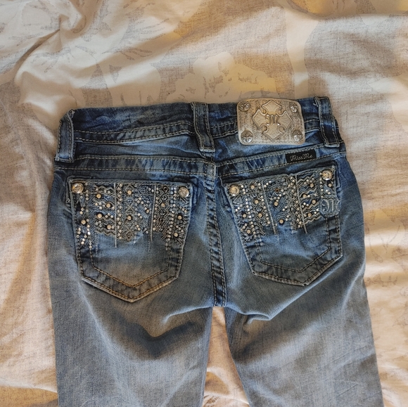 Miss Me embellished Boot cut Stretch jeans - Picture 6 of 11